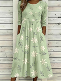 Others Elegant Loose Dress With No
