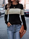 Urban Color Block Crew Neck T-shirt