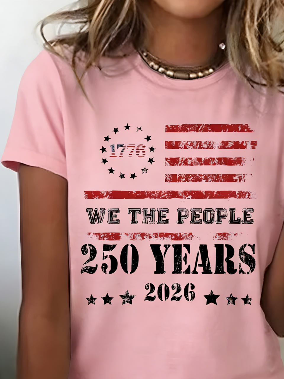 250th Anniversary of the Founding of the Nation Independence Day T-shirt