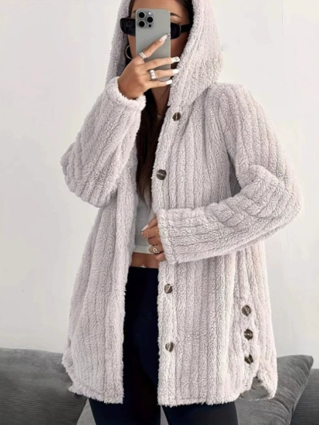 Hoodie Cotton Regular Fit Casual Jacket
