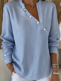 Others Loose Striped Vintage T-Shirt