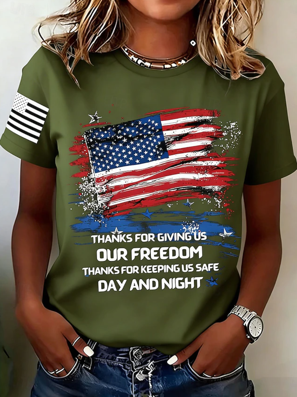 250th anniversary Casual Crew Neck T-Shirt