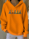 Hoodie Casual Halloween Cotton Hoodie
