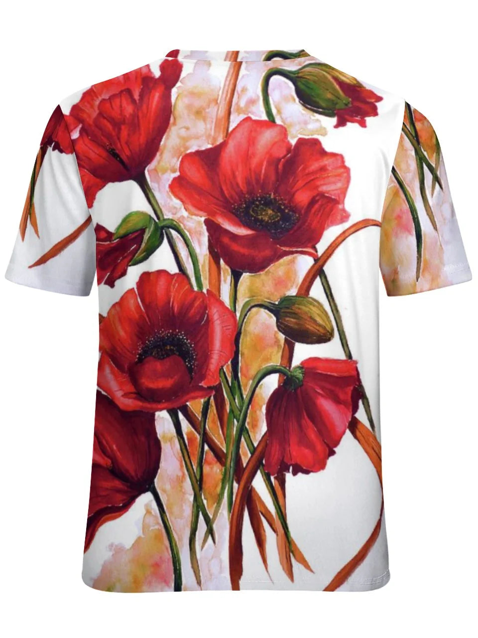 Vintage Floral Short Sleeve T-Shirt