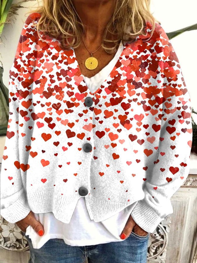Women Casual Winter Turkey Natural Daily Loose Halloween Mid-long No Cardigans
