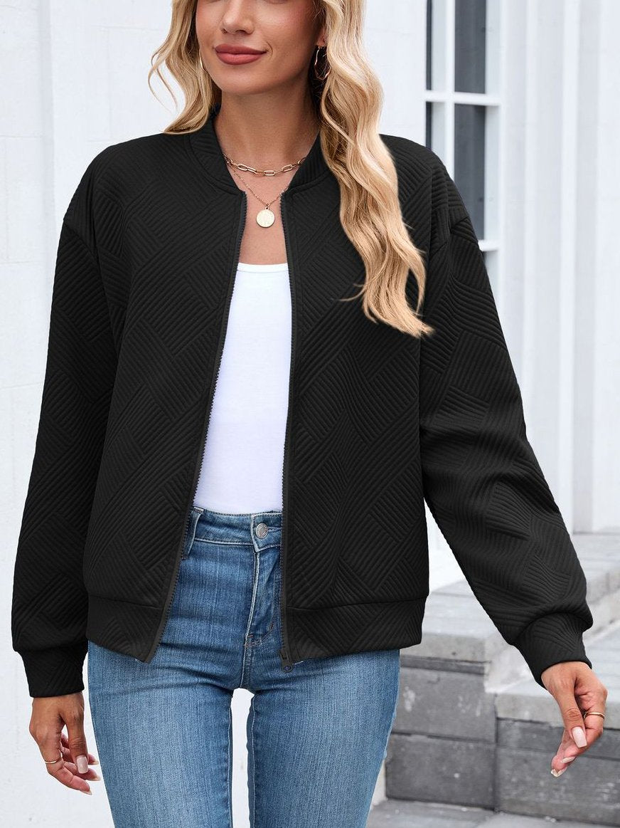 Stand Collar Casual Cotton Jacket