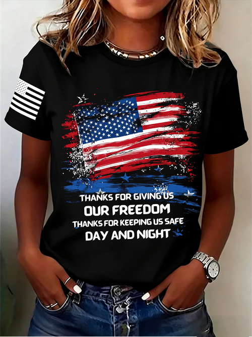 250th anniversary Casual Crew Neck T-Shirt