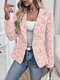 Printing Floral Regular Fit Vintage Slim-fit Printed Suit