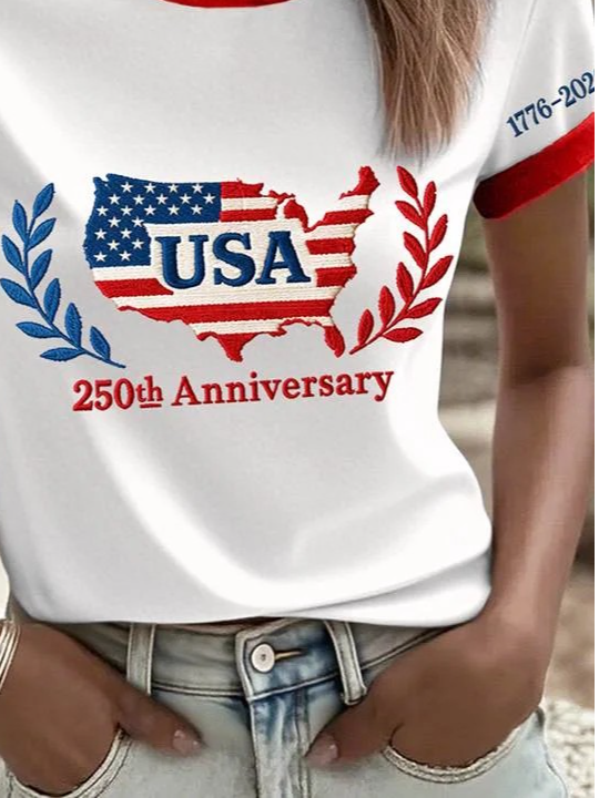 Women's 250th Anniversary Print T-Shirt