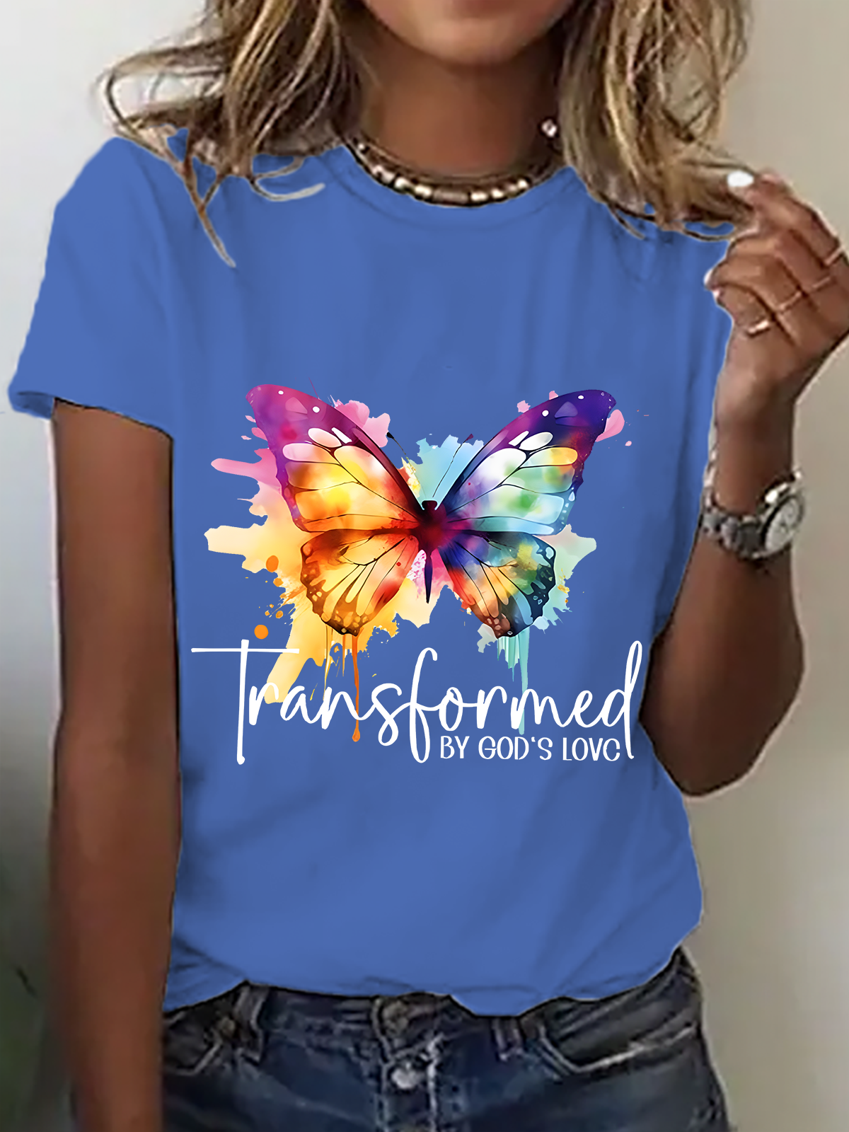 Inspirational Christian Cotton T-Shirt
