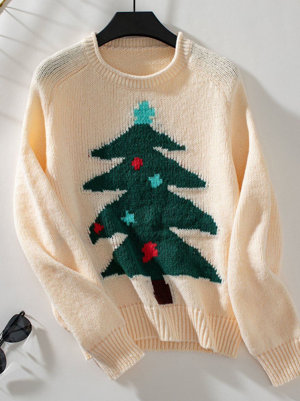 Crew Neck Casual Sweater