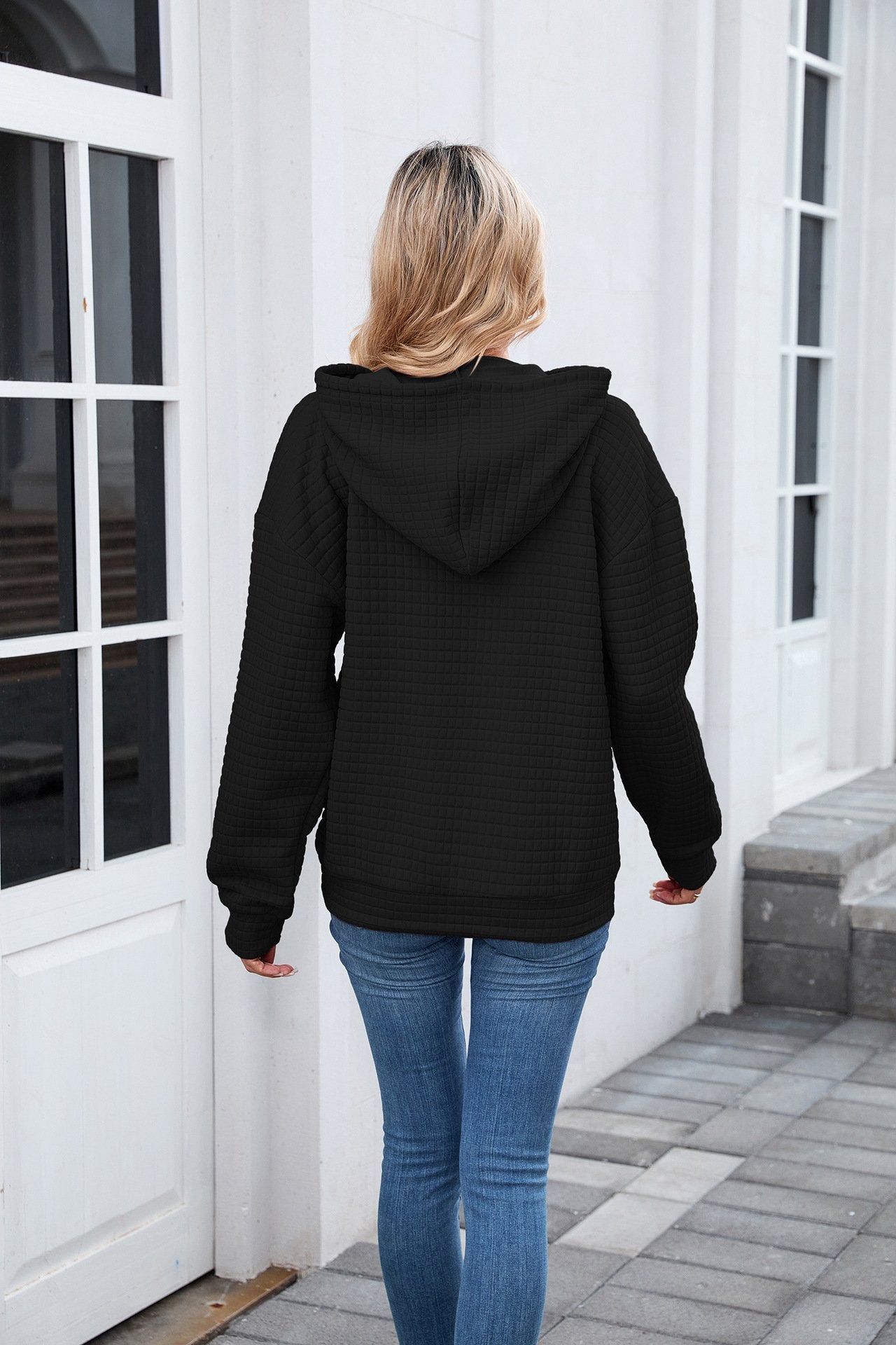 Casual Plain Hoodie