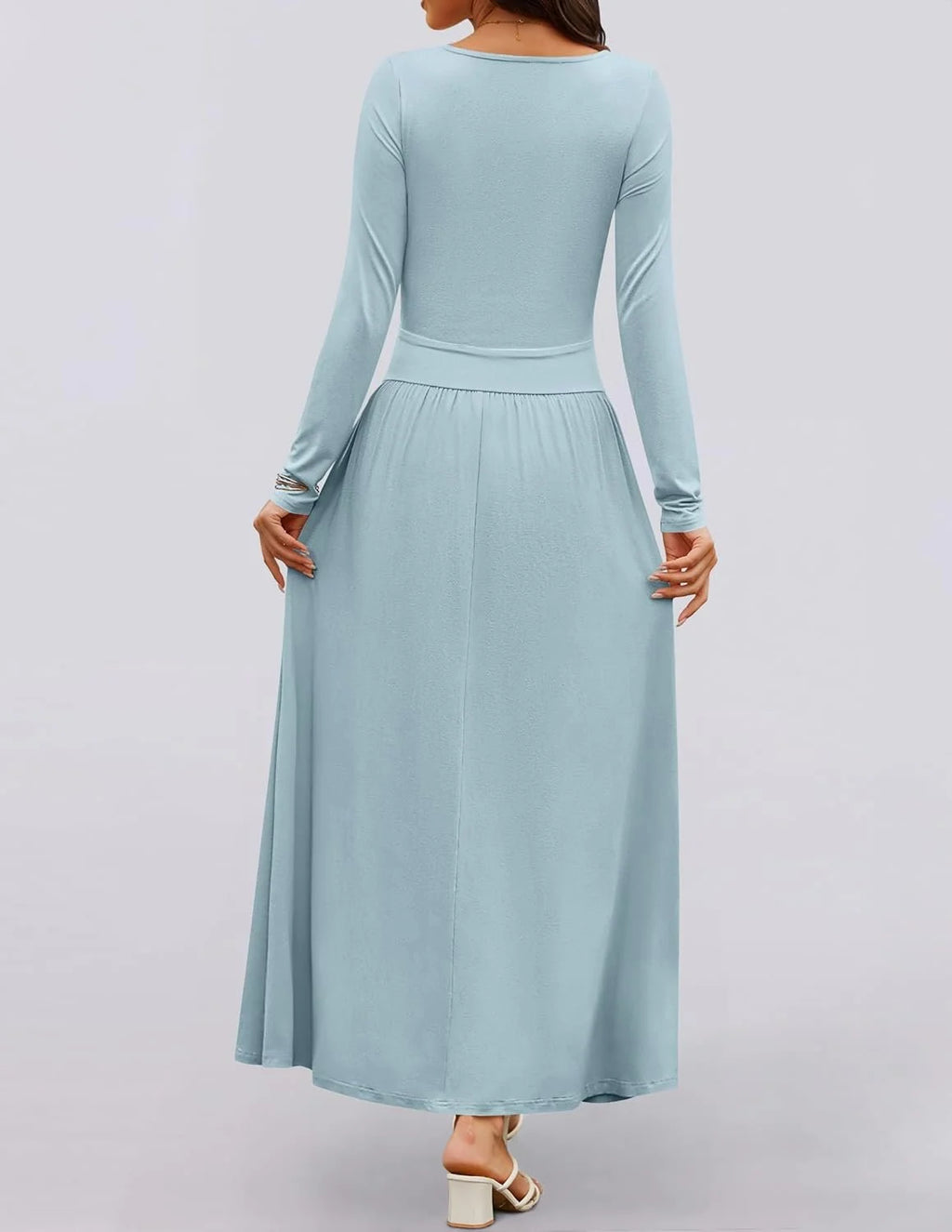 Elegant Cotton-Blend Regular Fit Dress With No