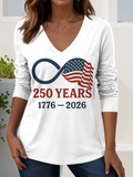 Loose Casual Cotton-Blend T-Shirt