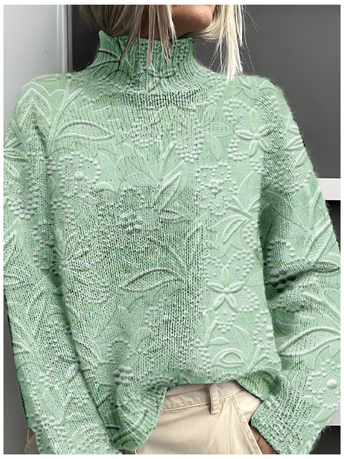 Vintage 3D Printing Sweatshirt