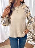 Casual Plain Sweatshirt