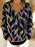 Geometric Loose Casual T-Shirt