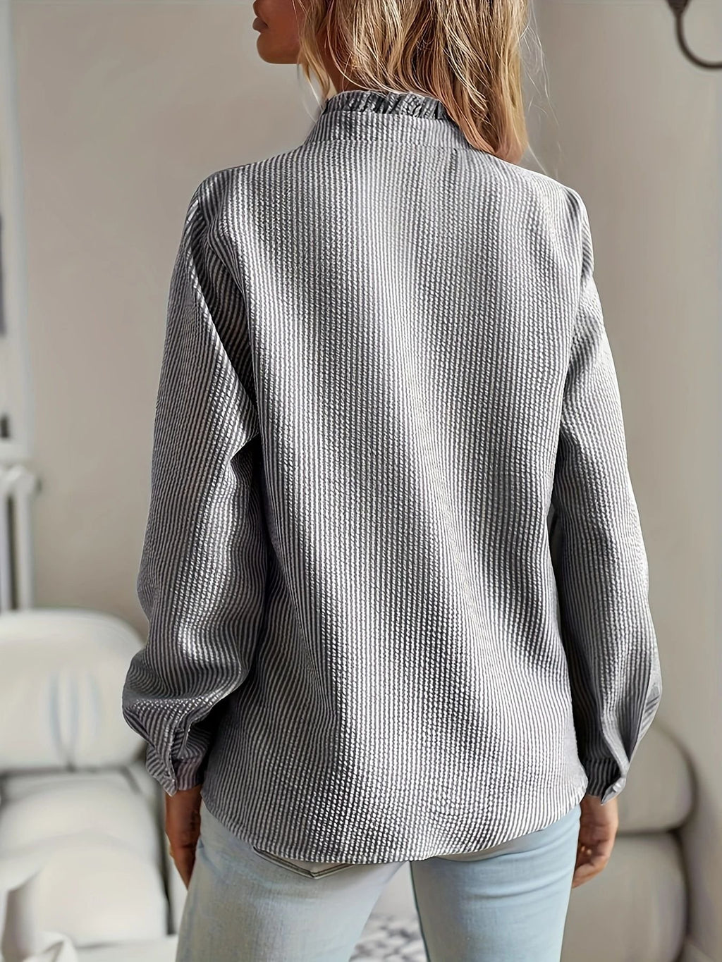 Others Loose Vintage Cotton Shirt
