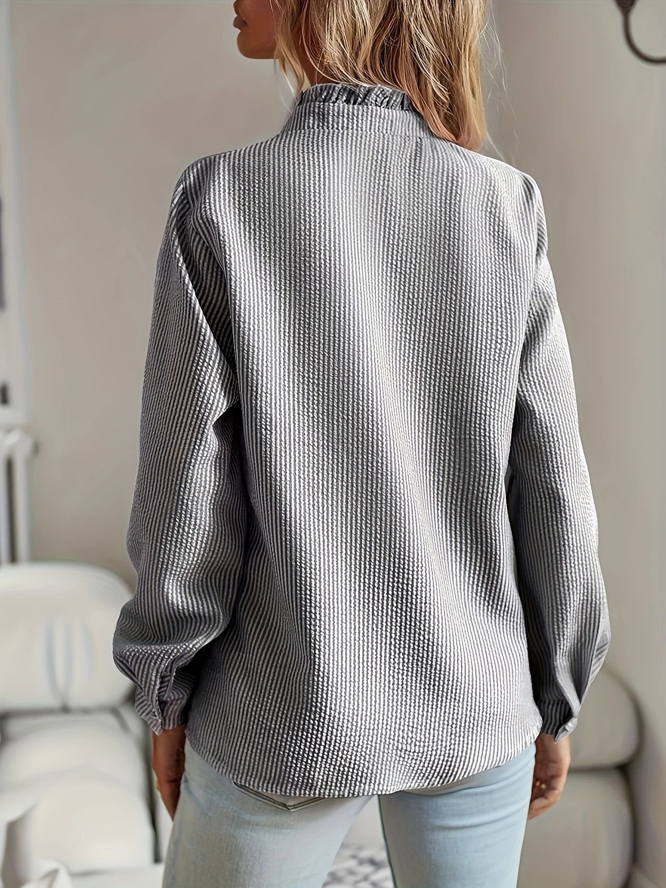 Others Loose Vintage Cotton Shirt