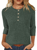 Cotton Crew Neck Casual Plain T-Shirt
