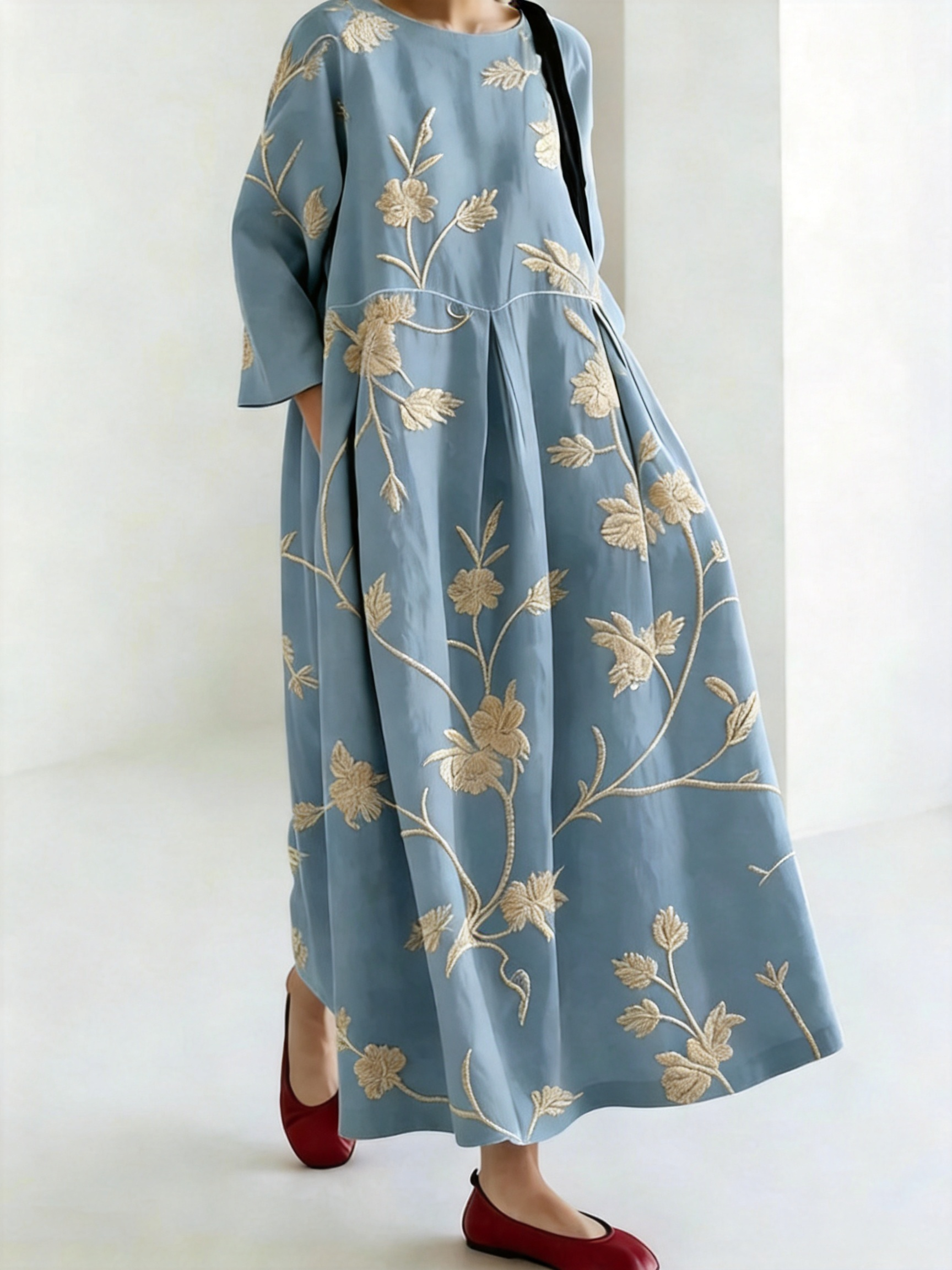 Floral Others Vacation Dress With No