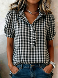 Vintage Others Polyester Cotton Shirt