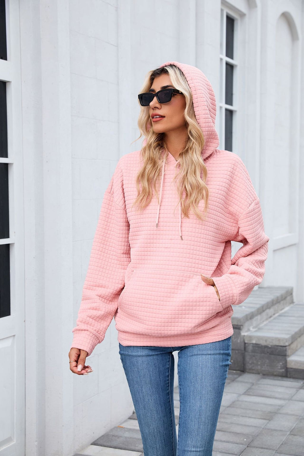 Casual Plain Hoodie