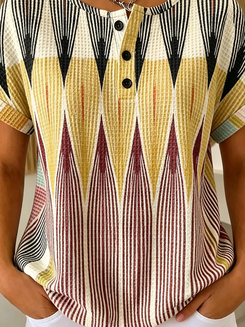 Geometric Others Vintage T-Shirt