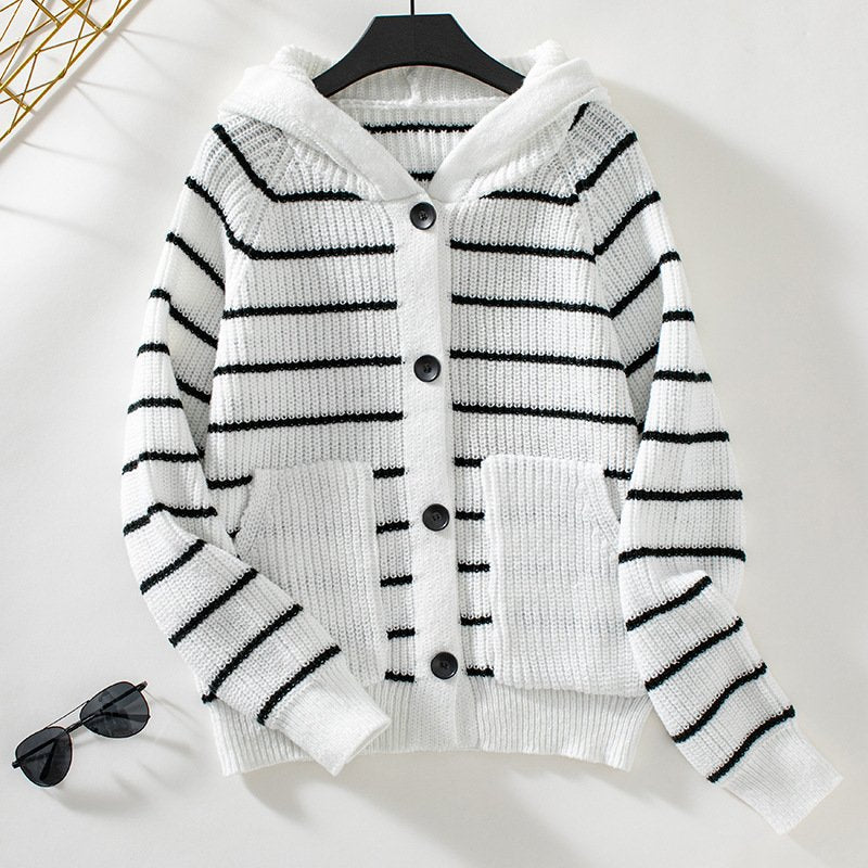 Casual Hoodie Cardigan