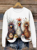 Thanksgiving Turkey Casual Sweatshirt
