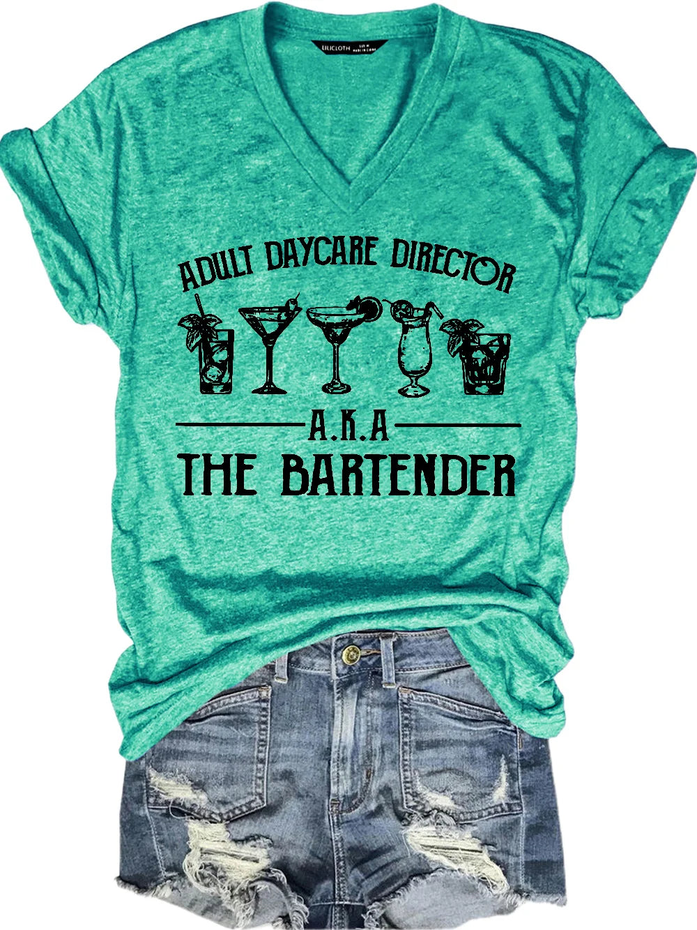 Funny Adult Daycare Director A.K.A The Bartender T Shirt