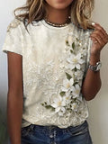 Crew Neck Casual Regular Fit T-Shirt