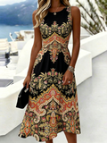 Nationality/Ethnic Elegant Dress With No