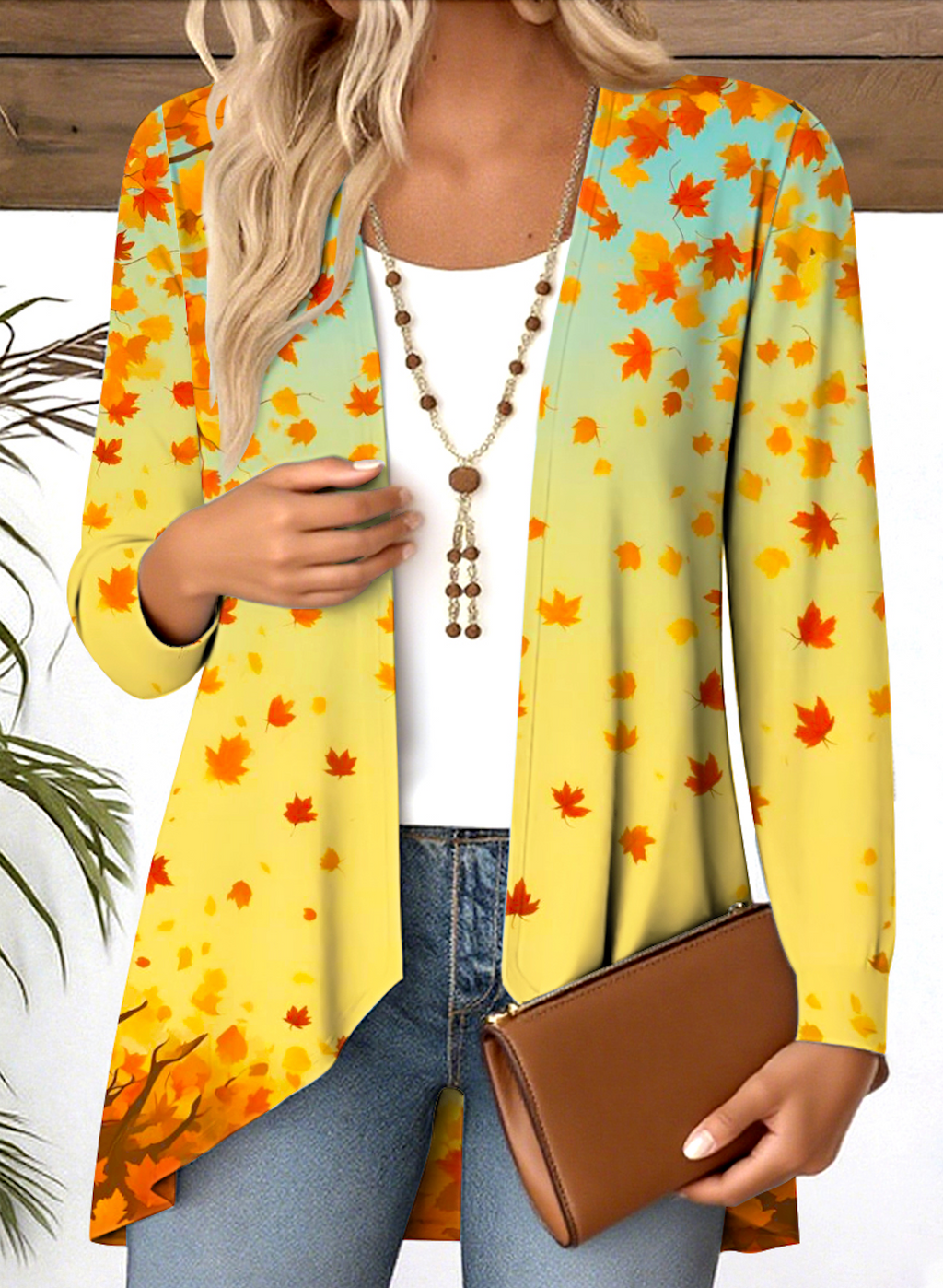 Casual Ombre Blouse