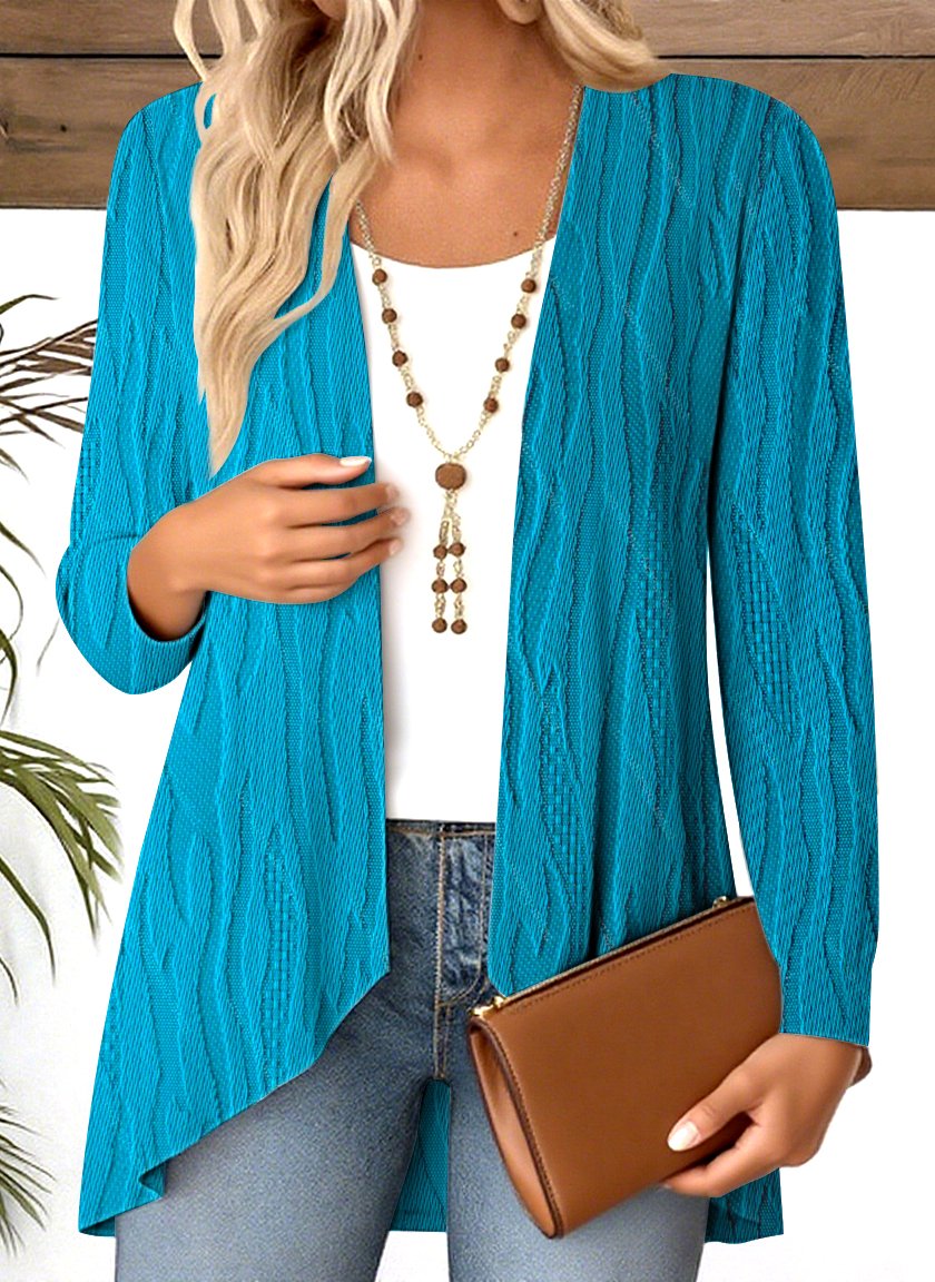 Casual V Neck Cotton Blouse