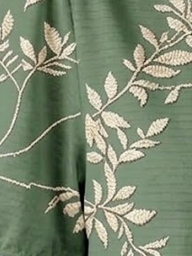 Casual Regular Fit V Neck Botanical Pattern Blouse
