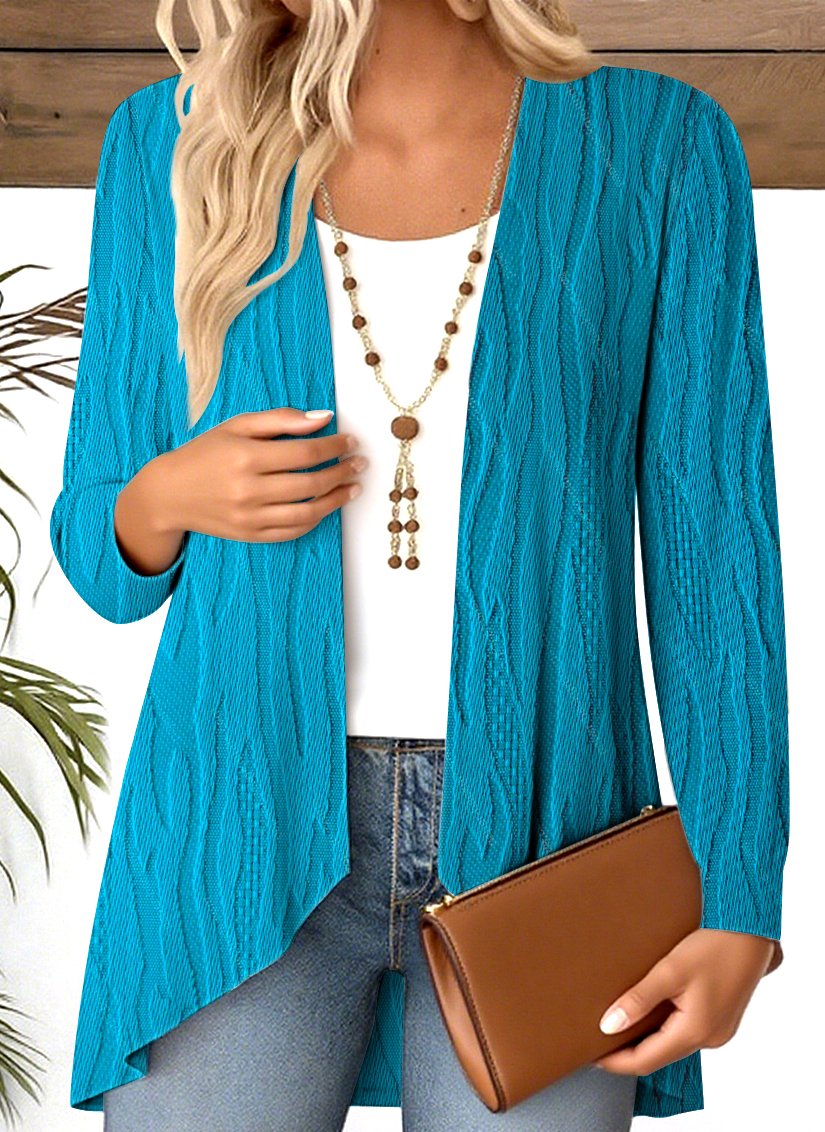 Casual V Neck Cotton Blouse