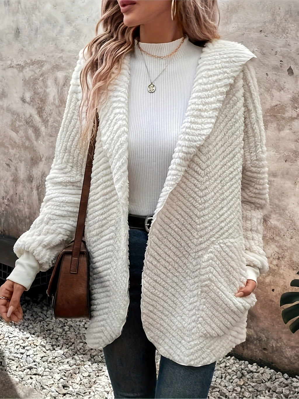 Casual Hoodie Trench Coat