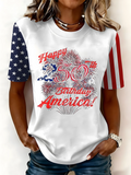 250th anniversary Casual Crew Neck T-Shirt