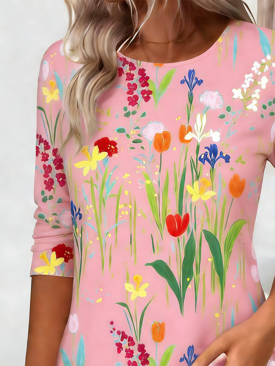 Vintage Cotton-Blend T-Shirt
