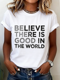 Casual Crew Neck T-Shirt