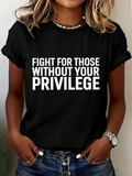 Casual Crew Neck T-Shirt