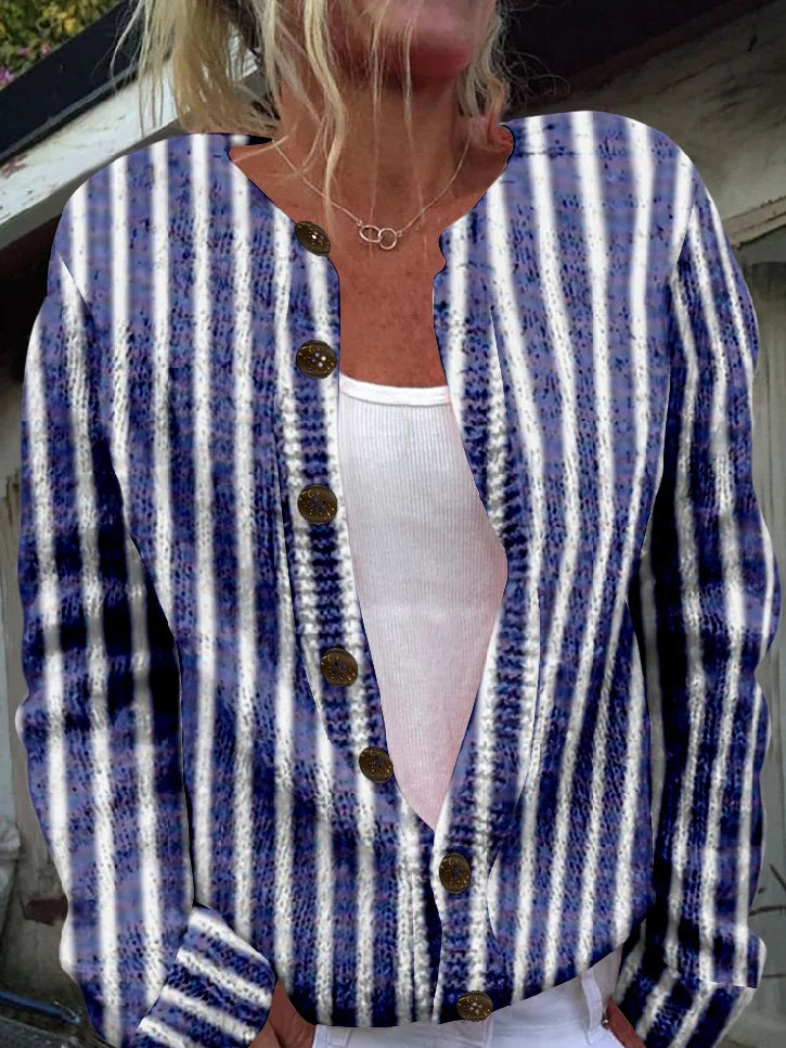 Casual Floral Loose Jacket
