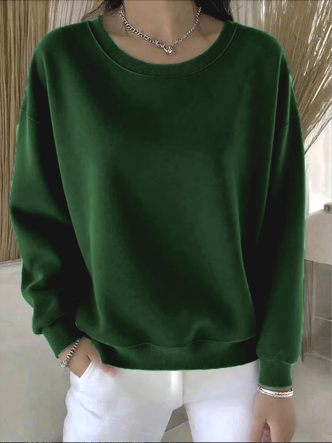 Regular Fit Casual Sweatshirt