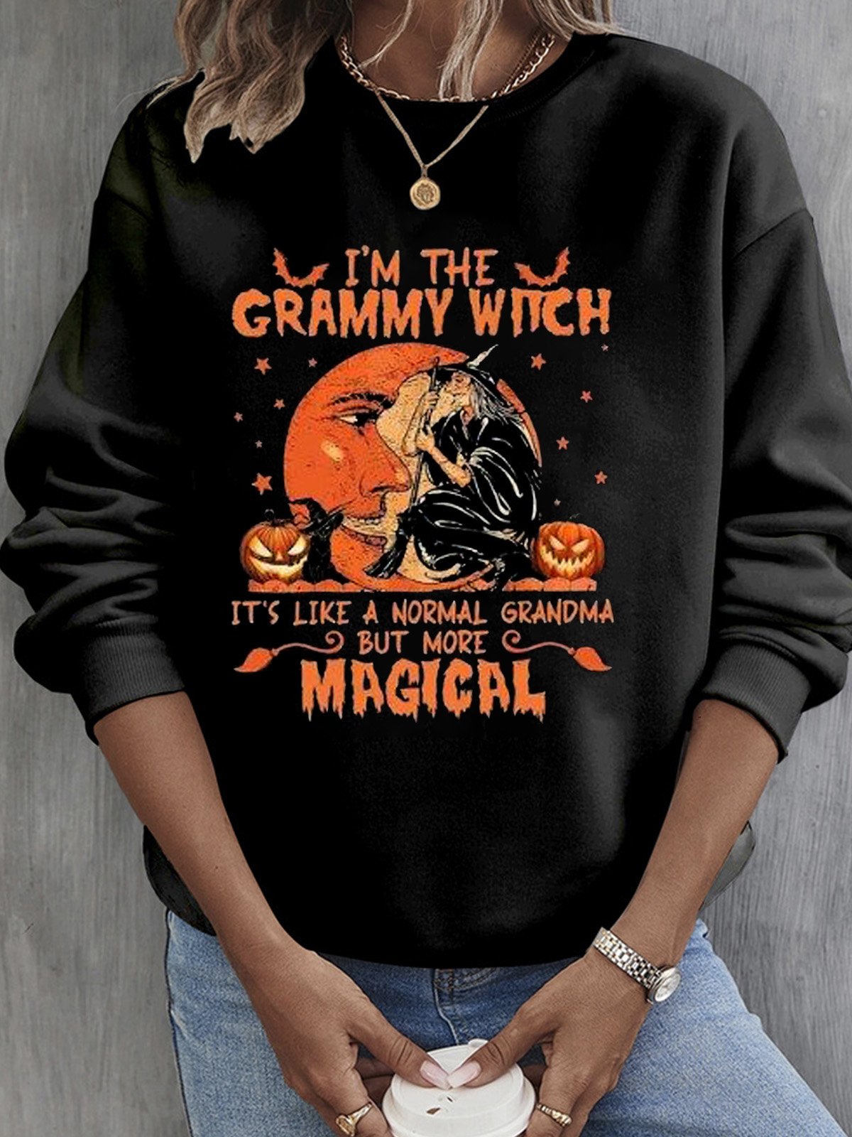 I'm The Grandma Witch Halloween Sweatshirt