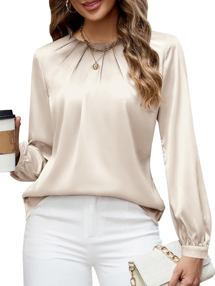 Plain Others Elegant Loose Shirt