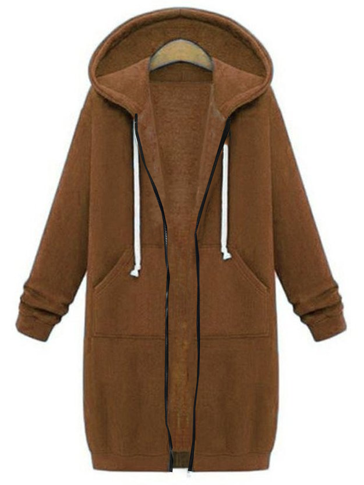 Cotton Casual Hoodie Coat