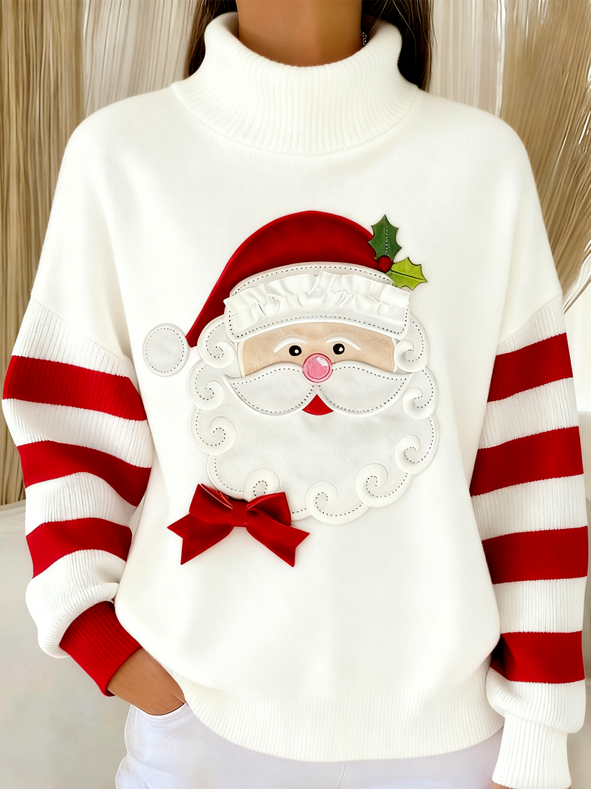 Vintage Loose Turtleneck Sweater