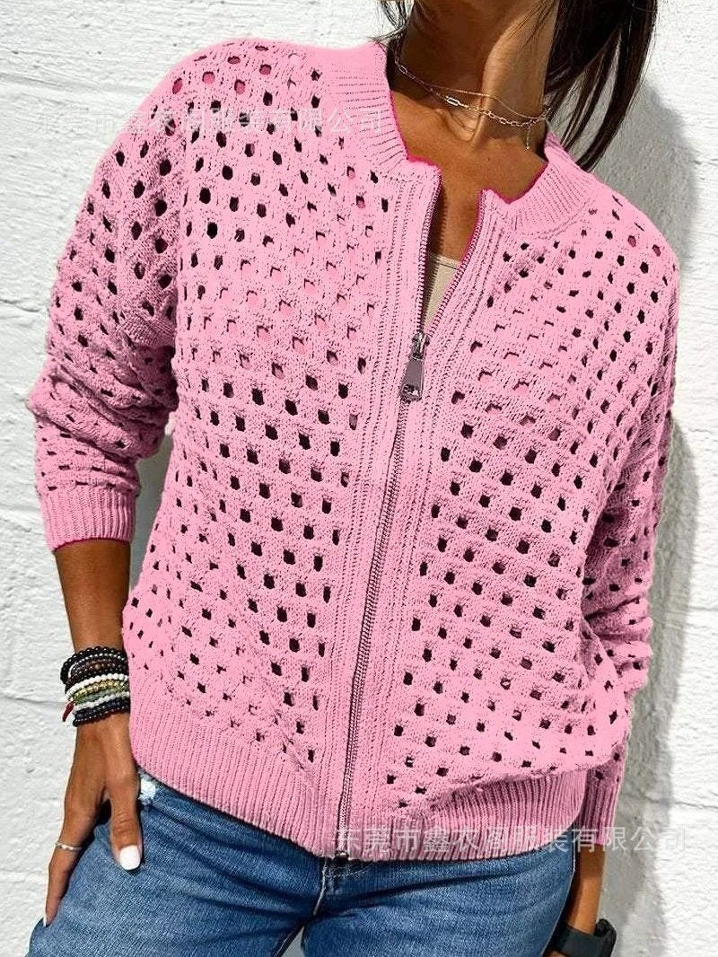 Urban Hollow Out Regular Fit Jacket
