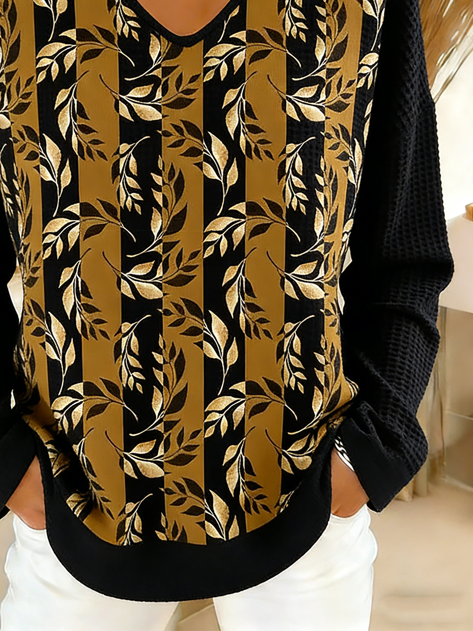 Casual Geometric Loose T-Shirt